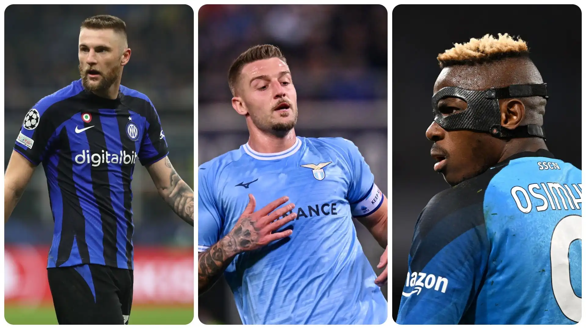 Il 4-3-3 più prezioso della Serie A in foto. Fonte: Transfermarkt