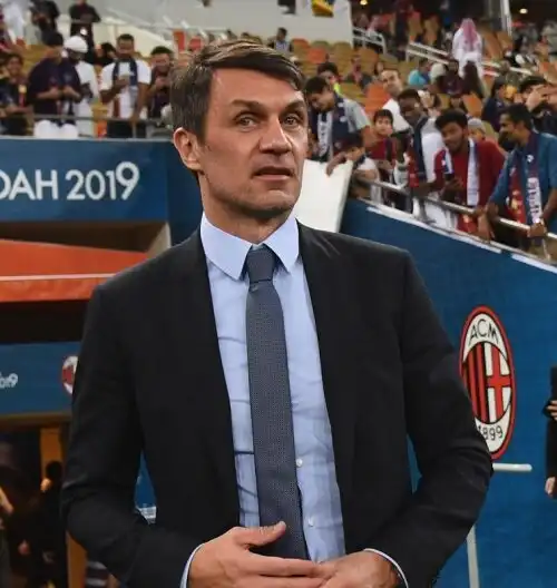 Milan, Maldini ammette: “I tifosi hanno ragione”