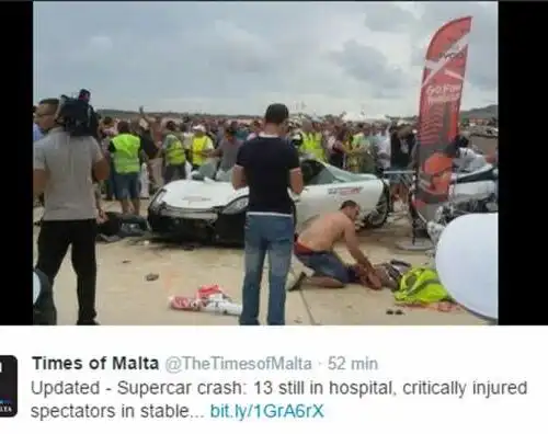 Malta, dramma al Motorshow