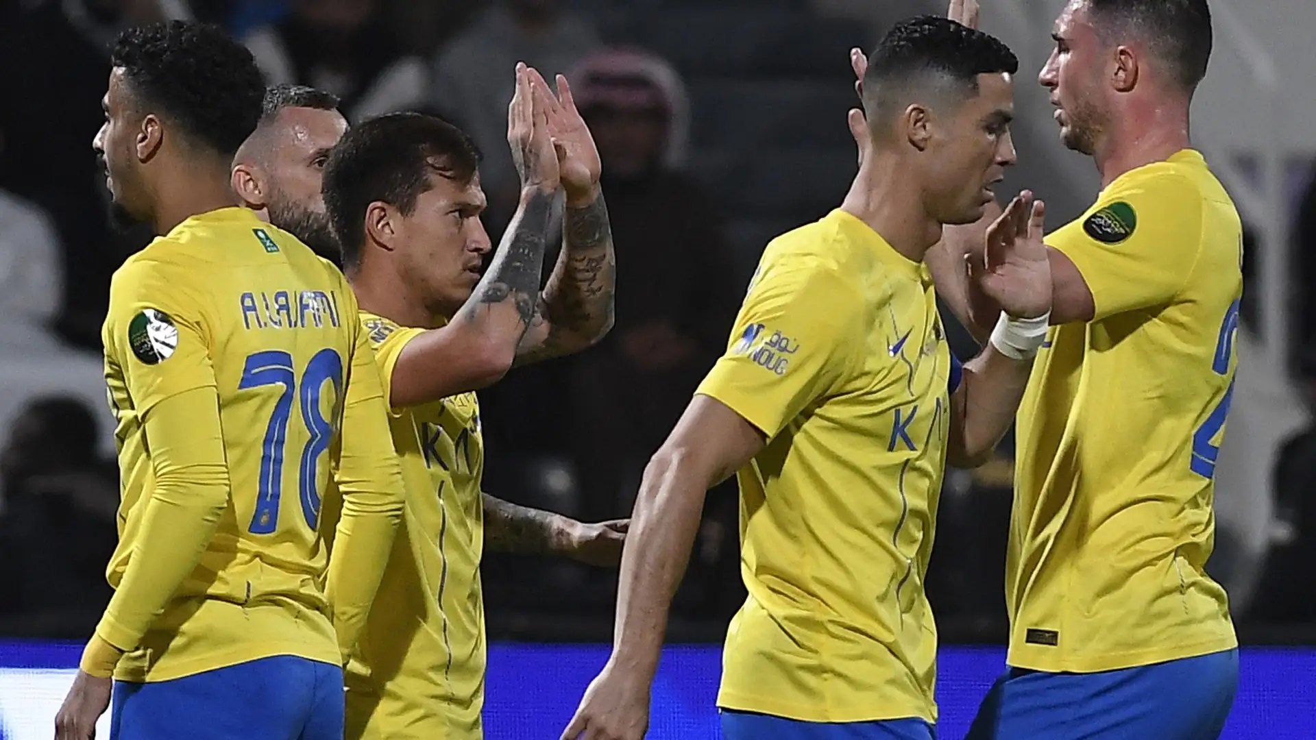 L'Al Shabab al 90' ha segnato il 2-4