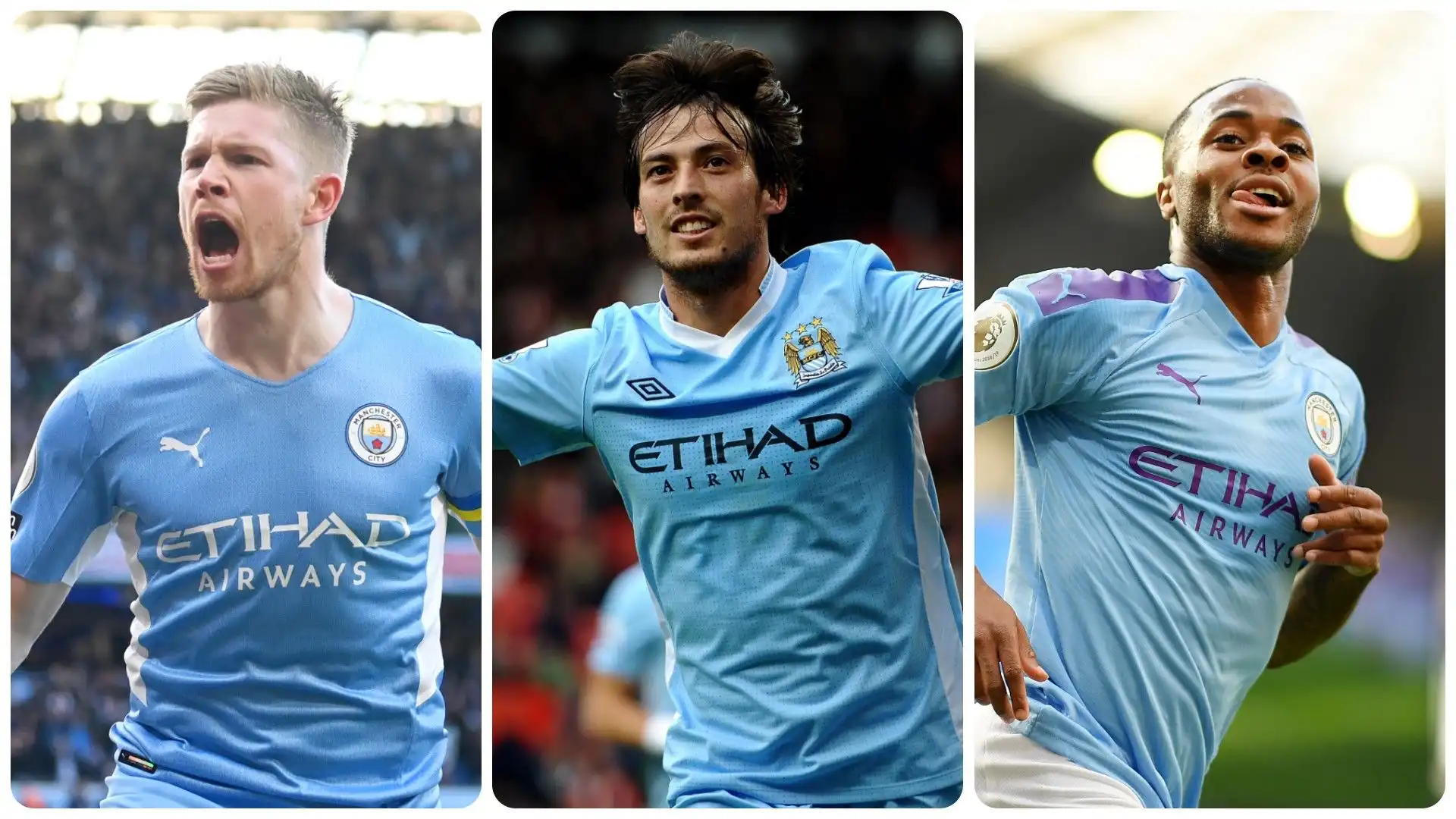 Manchester City: la Top 11 della storia. Foto. Fonte: ChatGPT
