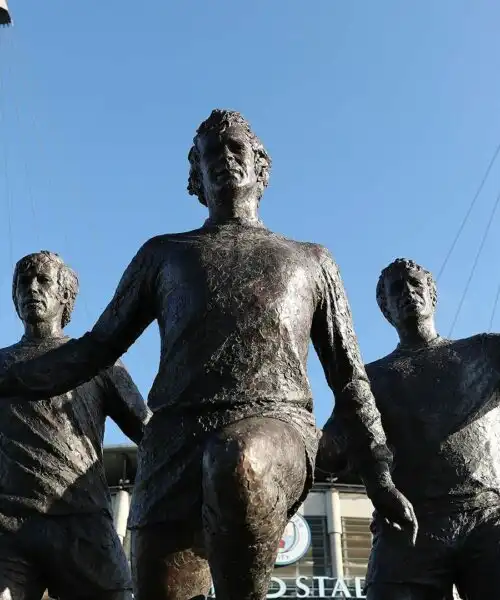 Il Magico Trio è ora una tripla statua: le foto
