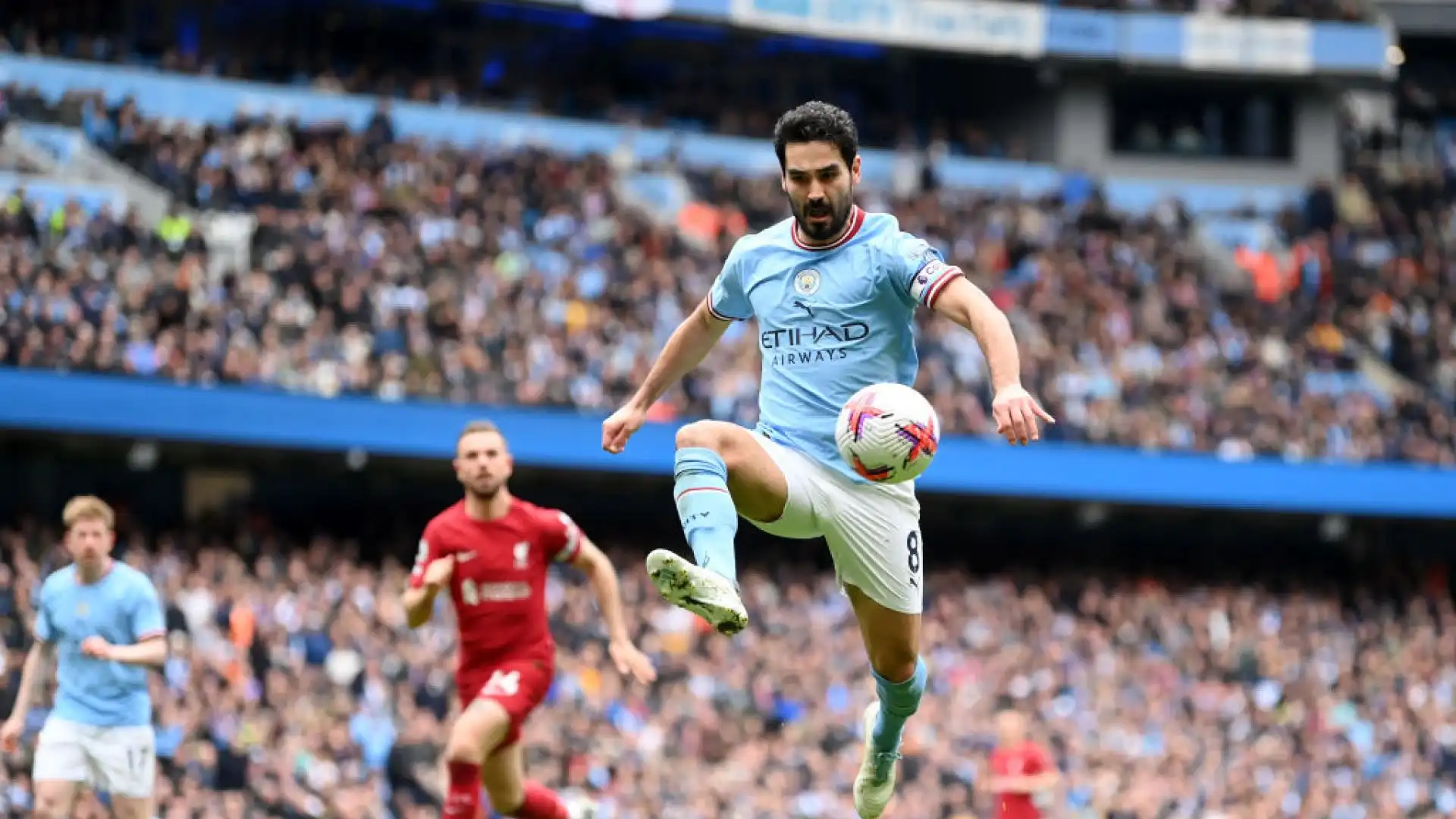 Goleada del Manchester City contro il Liverpool.