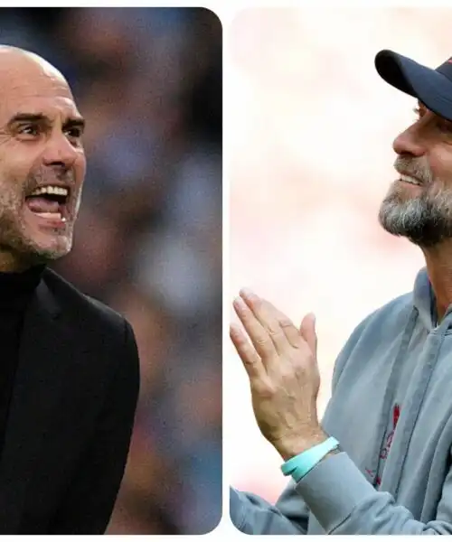 Manchester City-Liverpool: super sfida per un centrocampista. Immagini