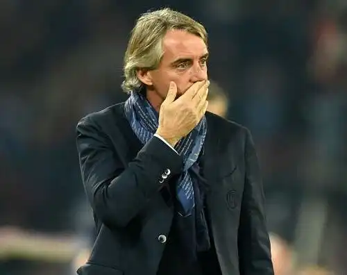 Mancini: “Ci va tutto storto”
