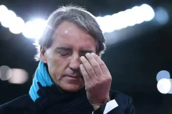 Sconfitta e amaro sfogo per Roberto Mancini