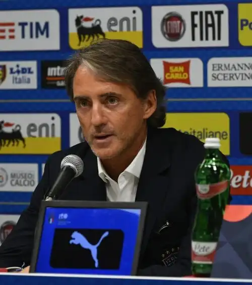 Mancini: “Polonia e Portogallo più forti di noi”