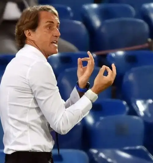 Mancini: “E’ un momento che la palla non entra”