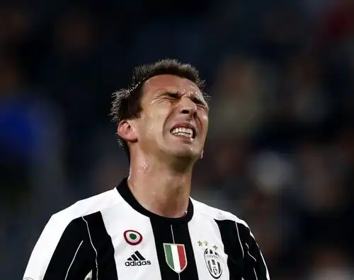 Juventus, Mandzukic ancora fuori