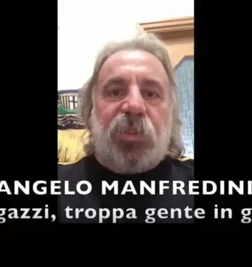 Angelo Manfredini invita i tifosi: “State a casa”