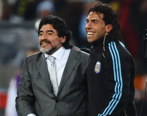 Maradona: “Tevez? Ha riempito il sacco ed è tornato”
