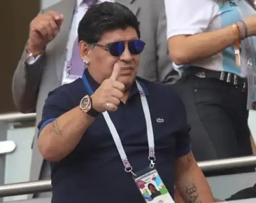 Sollievo Maradona: il suo messaggio ai tifosi