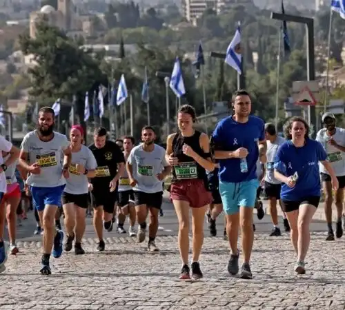 Grandi emozioni alla Maratona di Gerusalemme