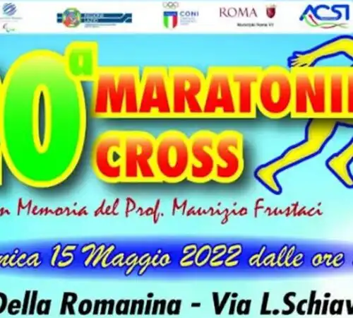 Roma: la “Maratonina Cross” torna per regalare gioia, divertimento e solidarietà