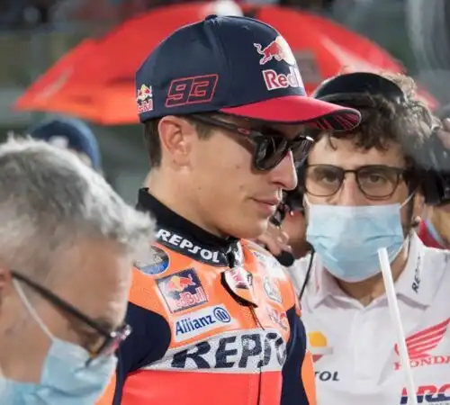 Marc Marquez senza pace: sono tornati i problemi alla vista