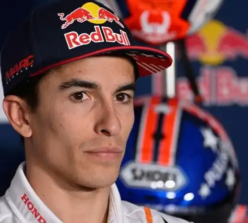 Guai Honda: Marc Marquez non sorride dopo i test