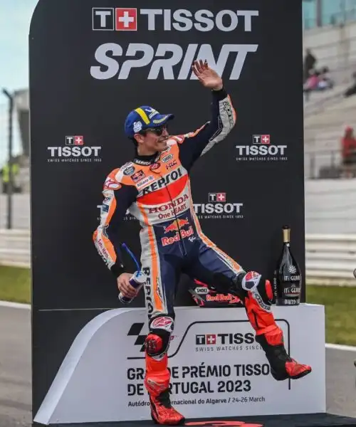 Sprint Race Portimao: Marc Marquez vede il bicchiere mezzo pieno