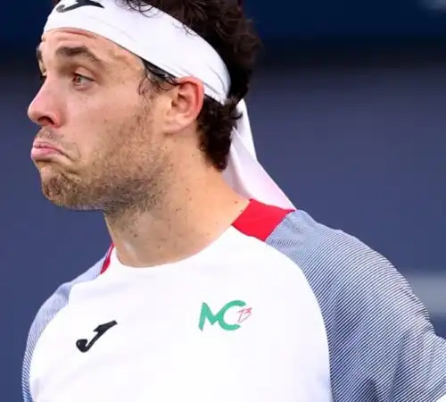 Marco Cecchinato stavolta si è infuriato