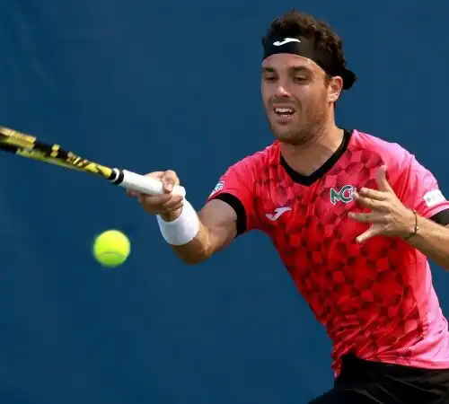 Us Open: Marco Cecchinato ko, niente derby con Jannik Sinner