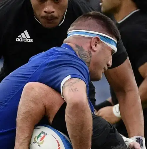 Rugby: Azzurri, grave infortunio per Marco Riccioni