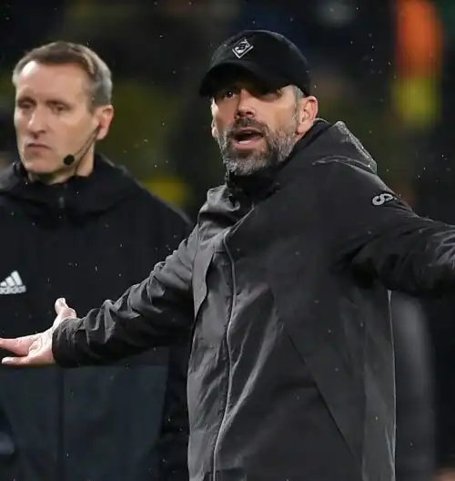 Anche l’allenatore del Borussia ammette: “Non era rigore”