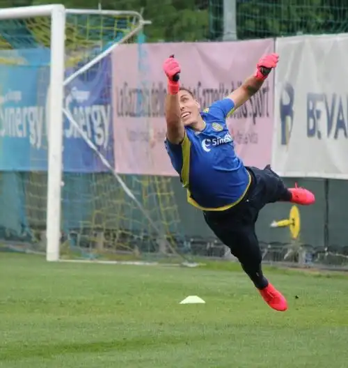 Hellas Verona in campo per gli allenamenti individuali