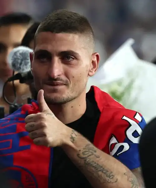 Marco Verratti in lacrime: le commoventi immagini