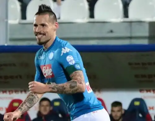 Napoli, Hamsik in dubbio per la Roma