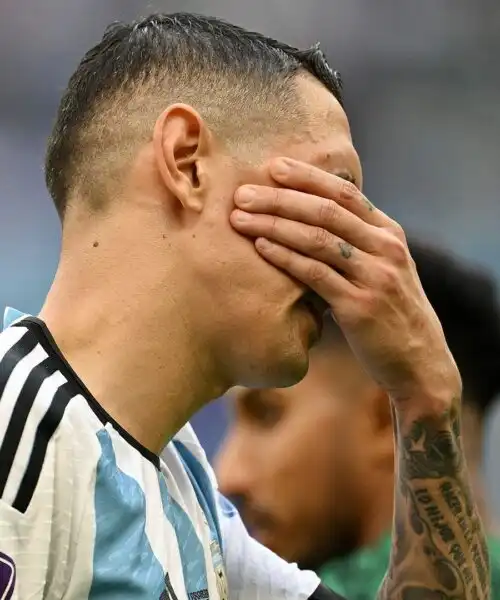 Il triste annuncio di Angel Di Maria fa commuovere tutti. Immagini