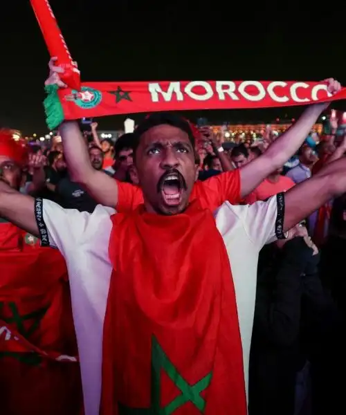 Marocco sorpresa del Mondiale: le foto della grande festa in tutto il mondo