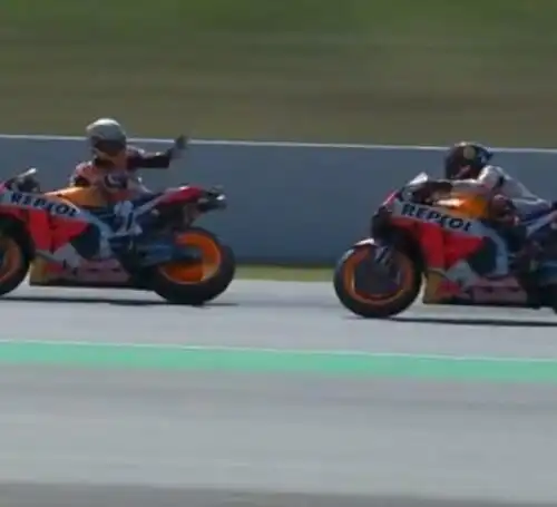 Marquez manda a quel paese Lorenzo