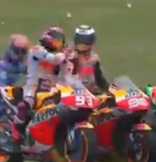 Lorenzo-Marquez, contatto sfiorato e gestacci