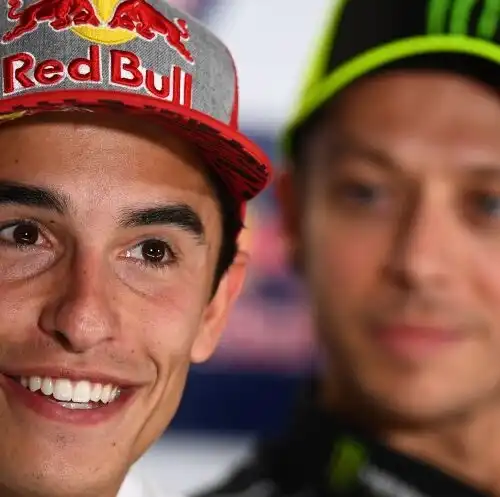 Valentino Rossi e Marc Marquez d’accordo su una sola cosa