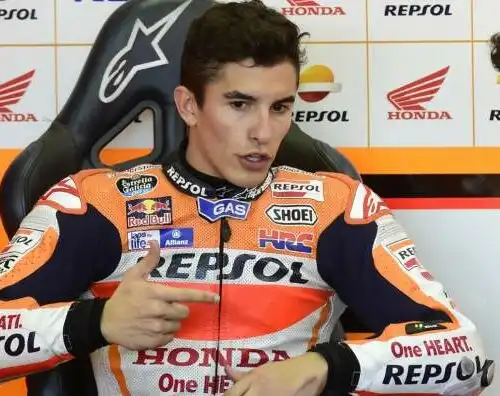 Marquez si mette il bavaglio sul 2015