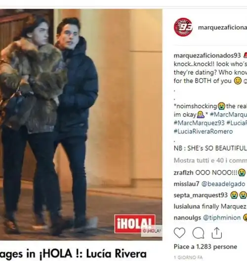 Marc Marquez ora frequenta una modella