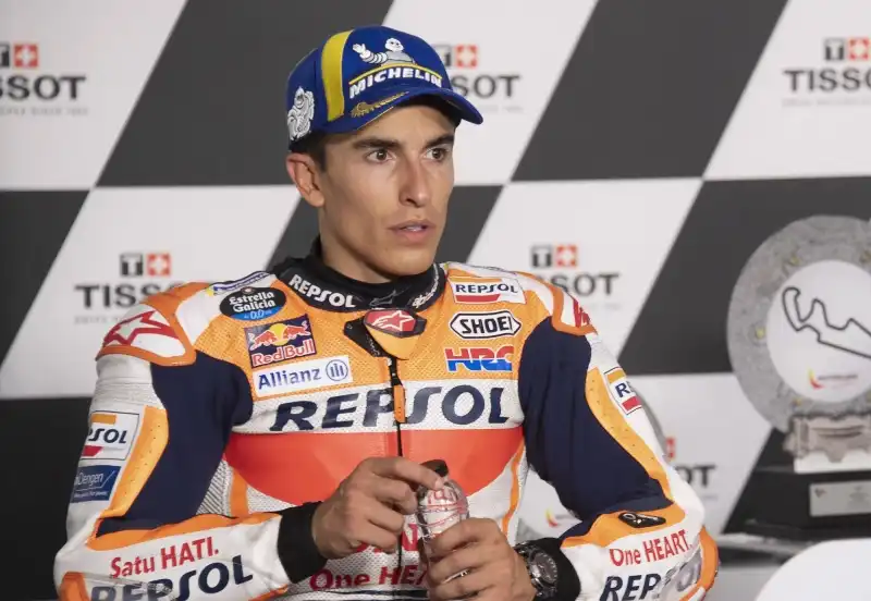 MotoGp: un gesto di Marc Marquez ha spaventato i tifosi