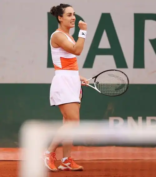 Martina Trevisan continua la sua avventura al Roland Garros