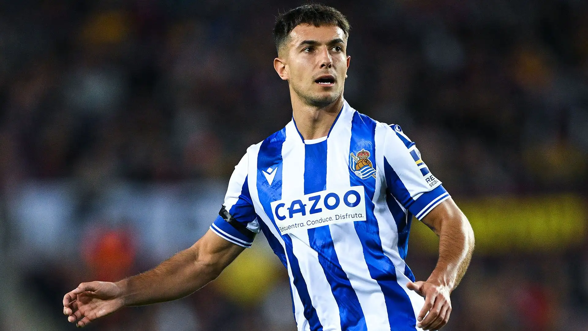 Il calciatore gioca nella Real Sociedad 
