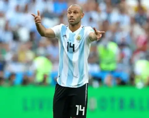 Javier Mascherano dice basta