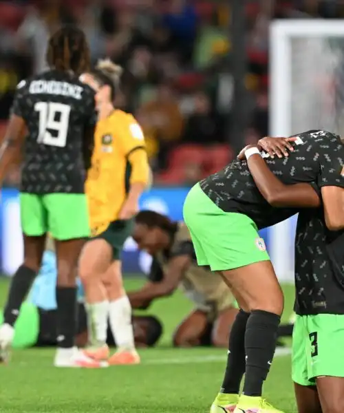 Matildas in lacrime, nigeriane in festa: le foto