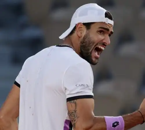 Roland Garros, Matteo Berrettini vola agli ottavi