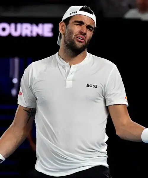 Matteo Berrettini ko, ma i tifosi non gli voltano le spalle