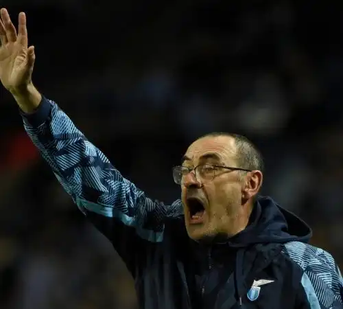 Maurizio Sarri è una furia: arriva un aut-aut alla Lazio