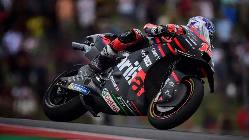 Maverick Viñales sa qual è il limite attuale della sua Aprilia