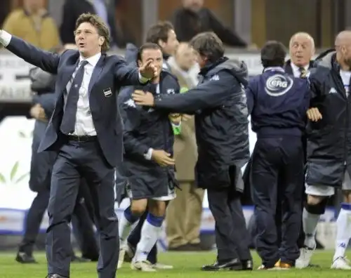 Mazzarri e Pazzini: quasi amici