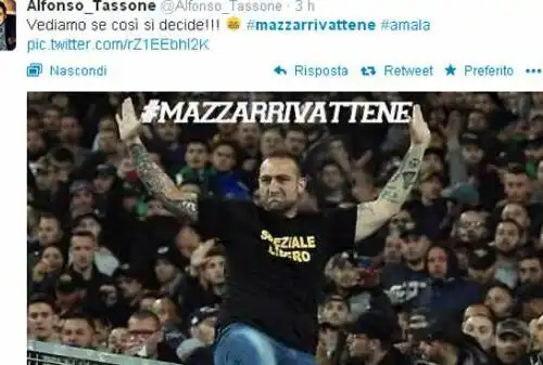 #MazzarriVattene