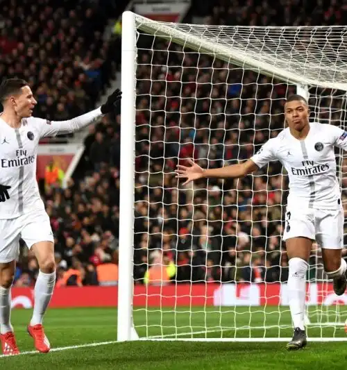 Colpo del PSG all’Old Trafford