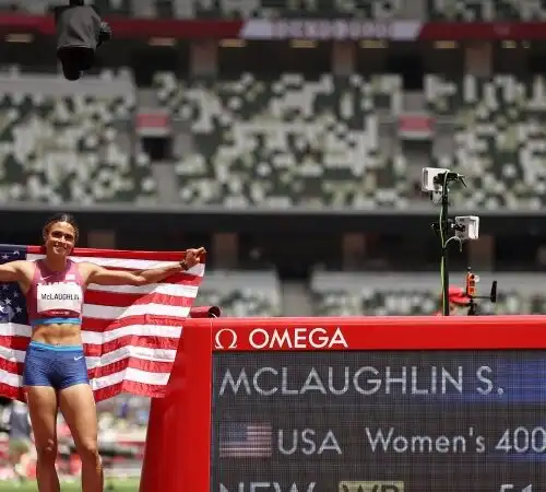 Tokyo 2020: oro e record del mondo per McLaughlin