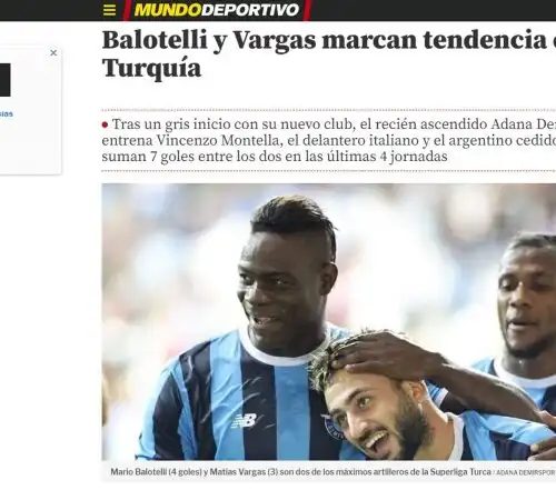 La rinascita di Mario Balotelli incanta anche in Spagna. Da non escludere sviluppi