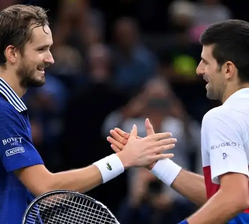 Novak Djokovic out, Daniil Medvedev fa due conti